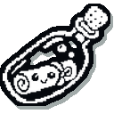 Old Bottle pixel art