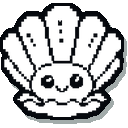 Seashell pixel art